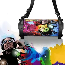 Стиль Bluetooth беспроводной динамик с регулируемым ремешком Открытый громкий динамик s поддержка FM радио TF карты для смартфонов