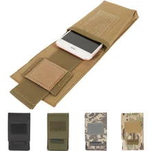 CQC 5,5 дюймов Открытый военный тактический Чехол для мобильного телефона Molle поясная кобура охотничий держатель для мобильного телефона чехол поясная сумка