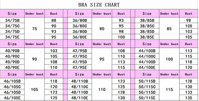 Big Size Bra Push Up 44e 44d 44c 42e 42d 42c 40e 40d 40c 38e 38d 38c 36e  36d Cup Bra For Women Sexy Lace Push Up Lingerie Vs Bra - Bras 