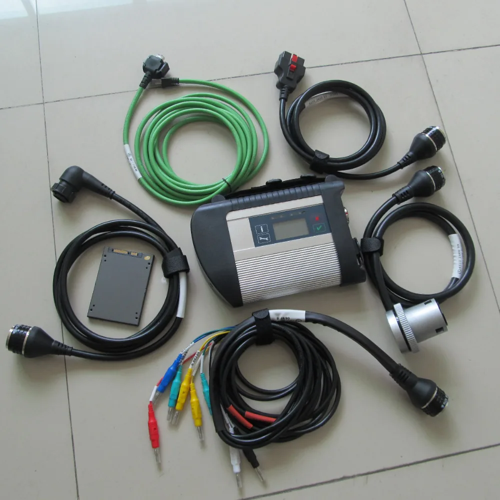  Multi-sprachen MB Star C4 MB SD verbinden kompakte 4 mit WIFI stern diagnose mit V2018.9 ssd instal