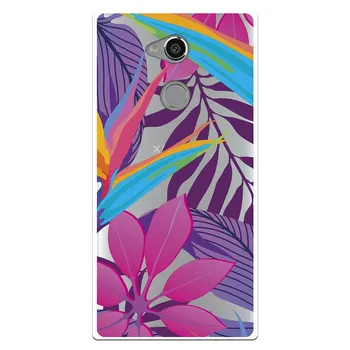 

Stand case costume drawing Leaves WP017 for Sony Xperia XA2 Ultra