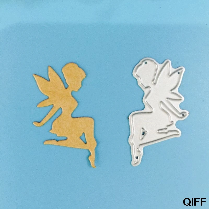 

Drop ship&Wholesale Fairy Metal Cutting Dies Stencil DIY Scrapbooking Album Stamp Paper Card Embossing Crafts Decor May06