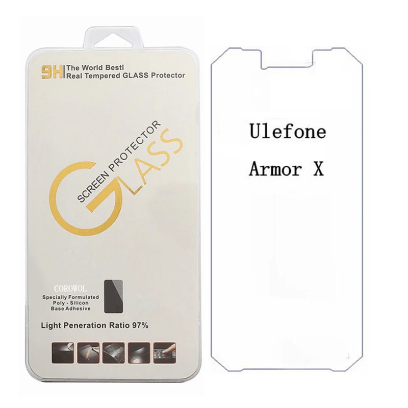 5 &quotзакаленное стекло для Ulefone Armor X защита экрана 9H 0 26 мм тонкая Передняя защитная
