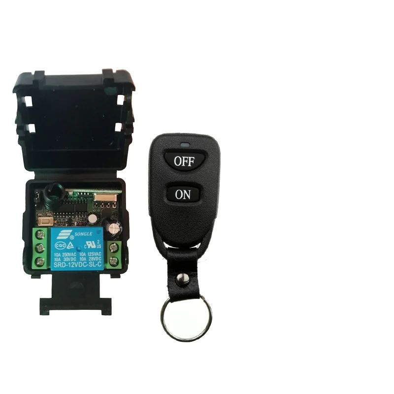 DC12V 24V 1CH 10A пульт дистанционного управления выключатель света реле выход радио