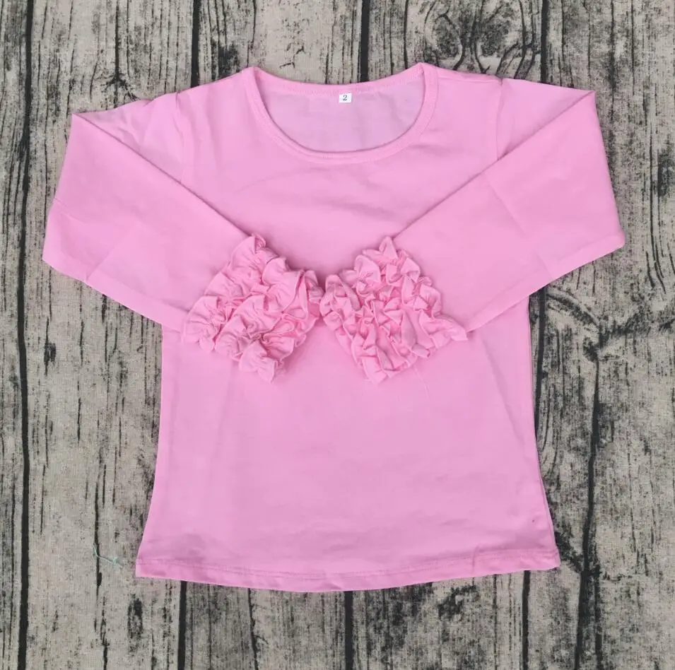 wholesale western shirts newborn baby Boutique Clothing pink toddler