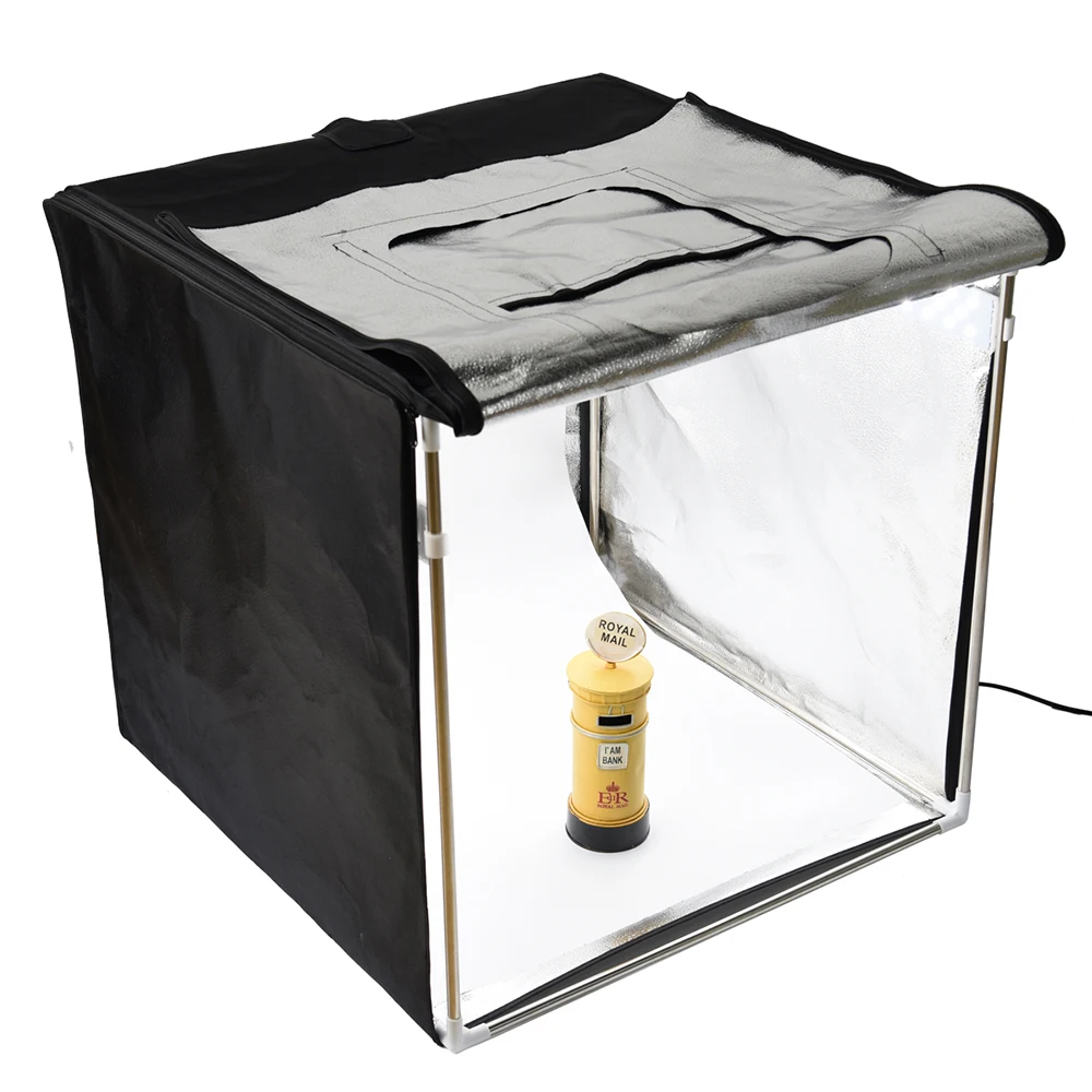 Godox Мини светодиодный фотостудия съемки палатка 80*80*80 см LSD80 2 шт светодиодный Светодиодная лента мощность 40 Вт 10000 ~ 11000 люмен с сумкой для