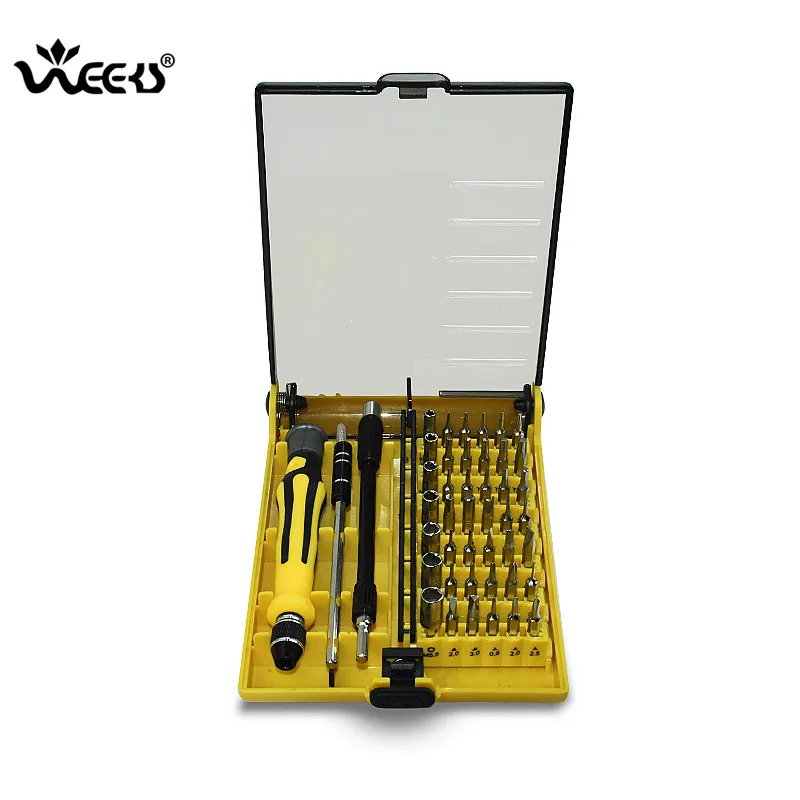 

Light Weight 45 In 1 Precision Electron Screwdriver Tool Set Hand Tools Repair Bit Screwdriver Kit