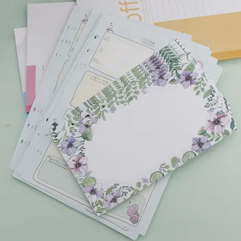 

Loose Leaf Notebook Spiral Planner Refill Inner Paper A5 A6 Pages Diary Weekly Monthly Plan To do List