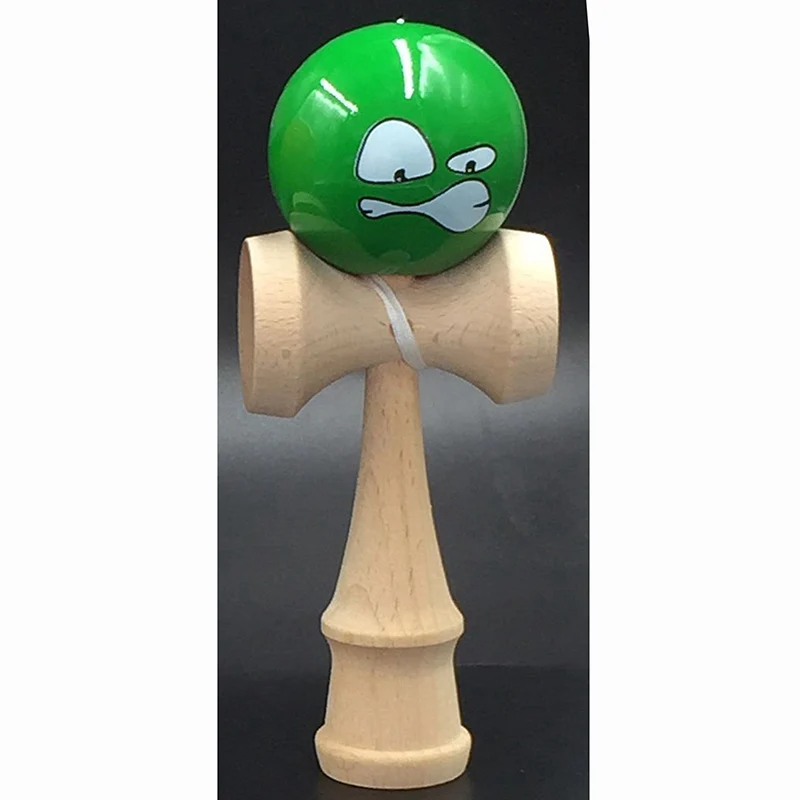 Шар kendama с героями мультфильмов, меч кендама, Профессиональная деревянная игрушка, умение жонглировать, игрушка для игры в подарок для взрослых и детей 6 см