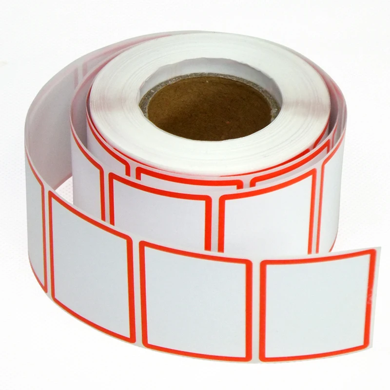 Térmica da Cor Rolo de 800 Etiqueta Adesivos Etiquetas Térmicas Diretas 9 Cores Disponíveis 40mm x 30mm 6 Etiqueta térmica da cor 40mm x 30mm,