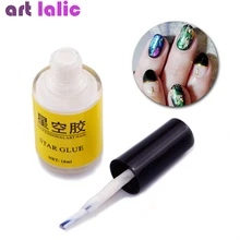 1 шт белый клей для ногтей для Galaxy Star Наклейки из фольги для нейл-арта 16 мл Переводные декоративные клеи для ногтей