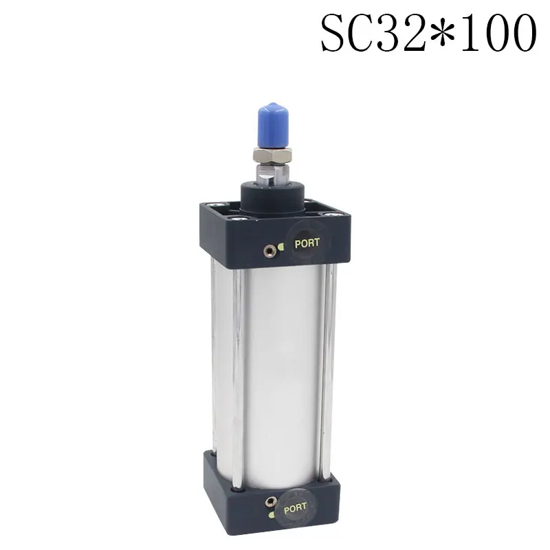

1PCS SC32*100 Stroke Compact Double Acting Pneumatic Air Cylinder