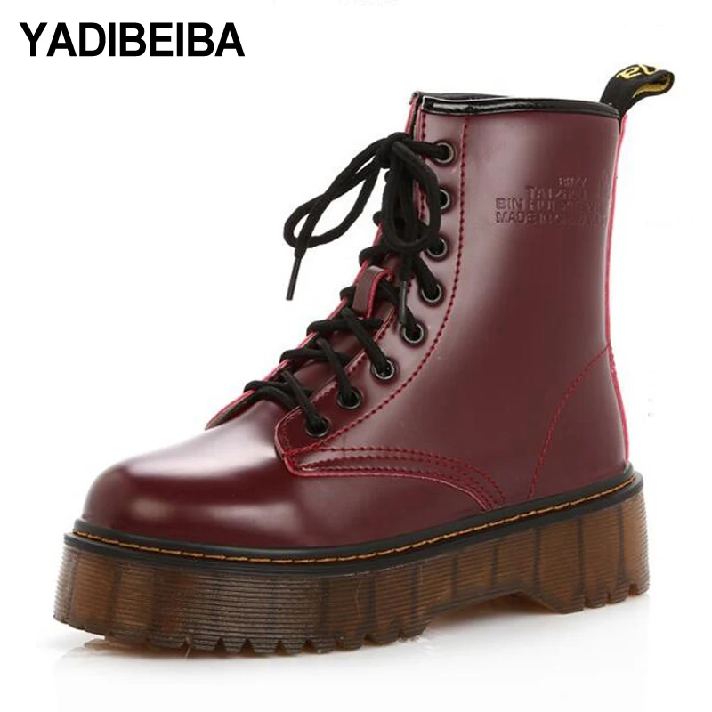 

Women Boot For Martin Boots High Quality Platform Motorcycle Boots Winter Warm Ankle Boots For Women Women's Boots Winter
