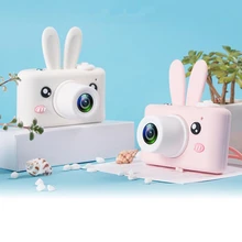 Мини-мультипликационная цифровая камера игрушки обучающая цифровая фотокамера маленькая зеркальная камера фотография подарок на день рождения Детская камера