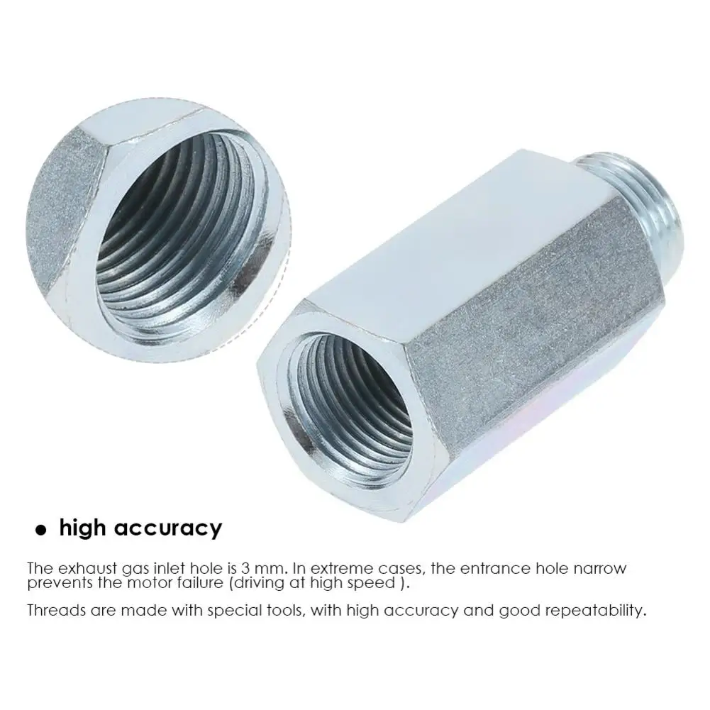 

Stainless Steel Car Oxygen Sensor O2 Lambda Sensor Extender Spacer For Decat & Hydrogen M18