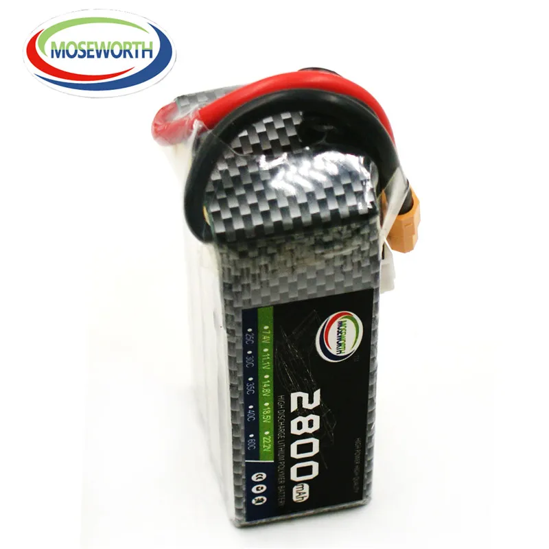 Батарея Lipo 4S 14 8 V 2800mAh 35C для дистанционного управления игрушки RC вертолет Дрон