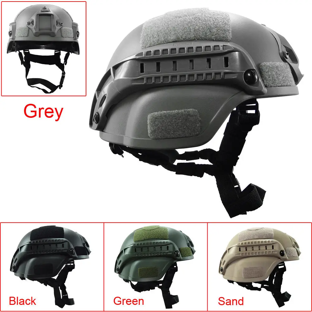 

Military Tactical Helmet Cover Airsoft Helmet Paintball Fast Jumping Protective Accessories Face Mask CS Combat Helmet