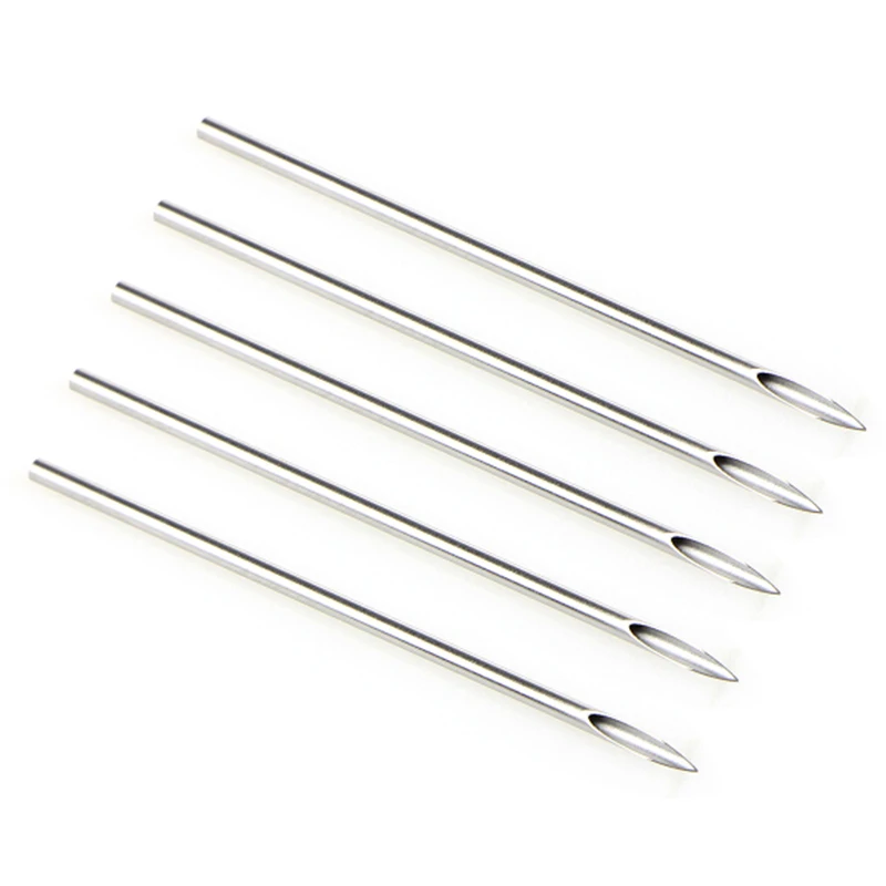 10/20PCS Disposable Mixed Sterile Body Piercing Needles Ear Nose Piercing Needles Navel Nipple 12/14/16/18/20G