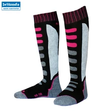 2 пара/лот, высококачественные профессиональные мужские лыжные носки, теплые зимние спортивные лыжные носки, хлопковые теплые дышащие уличные детские носки