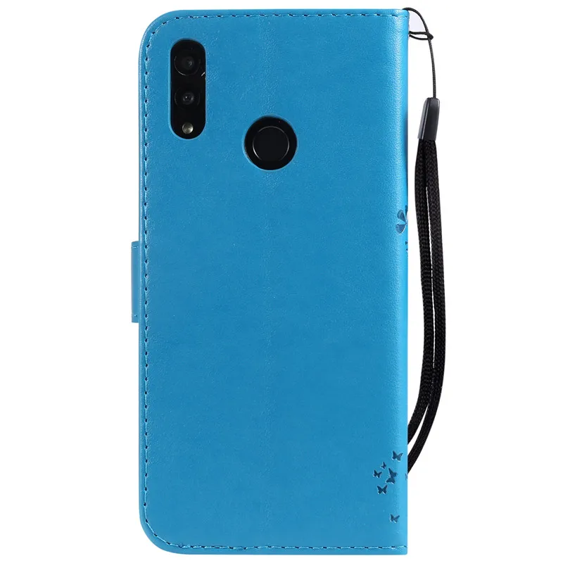 Кожаный чехол для телефона на чехлы huawei Honor 10 Lite Чехлы V10 кошелек Магнит флип