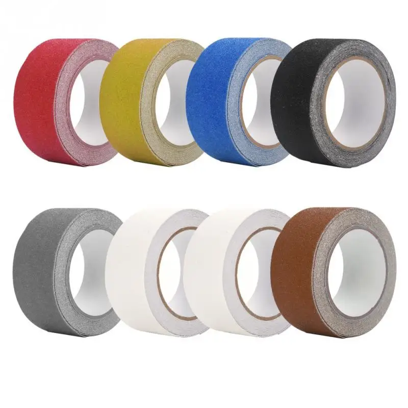 

Multi-colored PVC Non-Slip Tape Anti Slip Tapes Anti Skid Adhesive Tape for Stair Step Floor Safety tape Non Slip Shower Strips