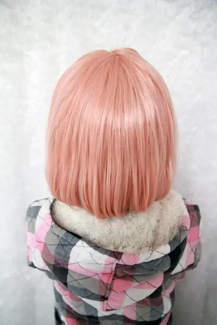Internet Magazin Mcoser Deshevye Milye Devushki Pricheska Anime Kosplej Kyoukai Ne Kanata Kuriyama Mirai Parik Rozovyj Malenkie Korotkie Volnistye Aliexpress Dlya Mobilnyh