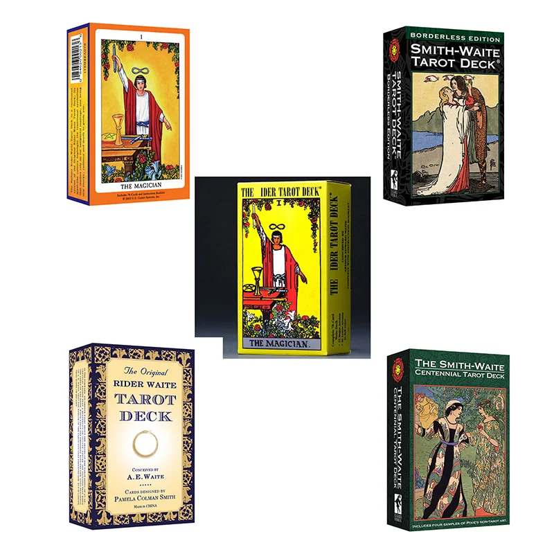 

5 Kinds Tarot Deck Board Game Cards Game Full English Edition Tarot Board Game For Family/Friends