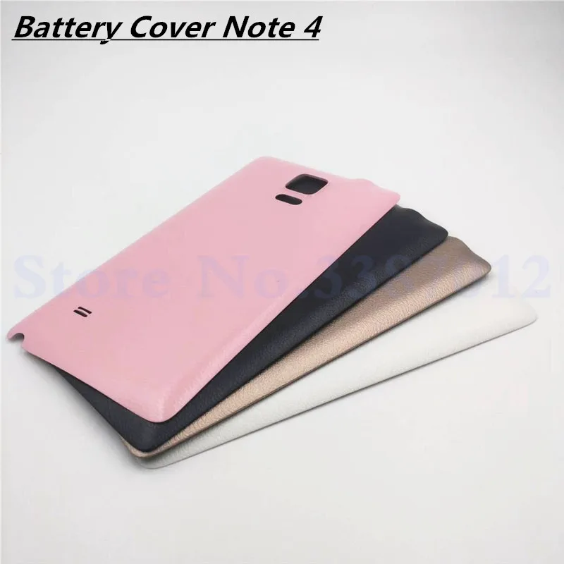 

Vecmnoday Replacement Back Battey Cover For Samsung Galaxy Note 4 Note4 N910 N910F N9100 Battery Housing Door Case With Logo