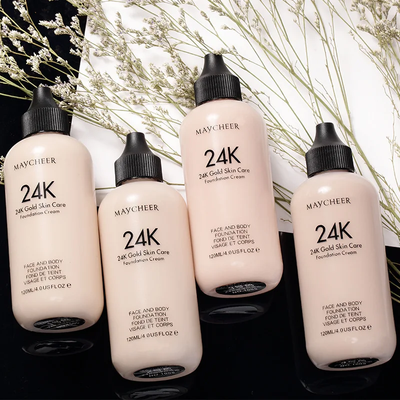 

Foundation Base Makeup Professional Face Matte Finish Liquid Make Up Concealer Cream Waterproof Natural Cosmetic