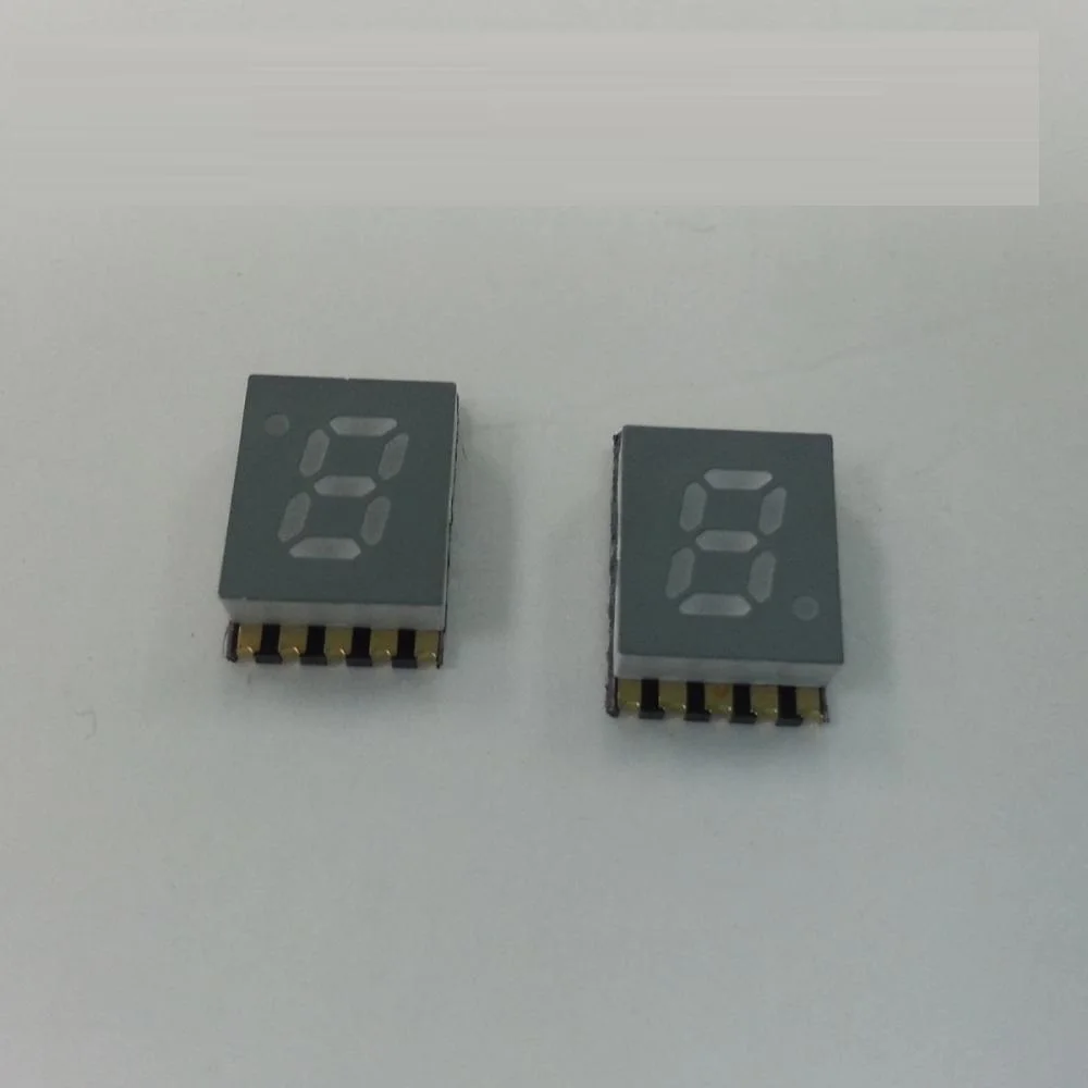 

0.2"inch red common anode 7 segment red SMD led display 1 digits