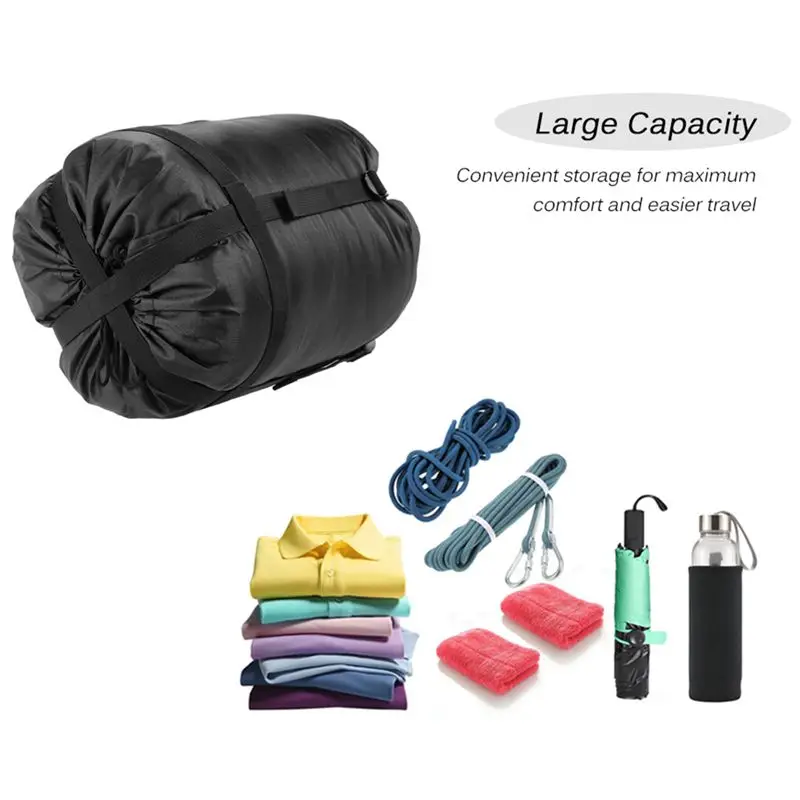 BlueField Легкое сжатие вещей мешок открытый кемпинг спальный мешок компрессионный мешок хранения сумка для переноски