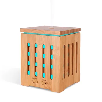

New Lauch 200ml Aroma Essential Oil Diffuser Ultrasonic Aromatherapy Diffusers With 7 Colors LED Light Waterless Protection