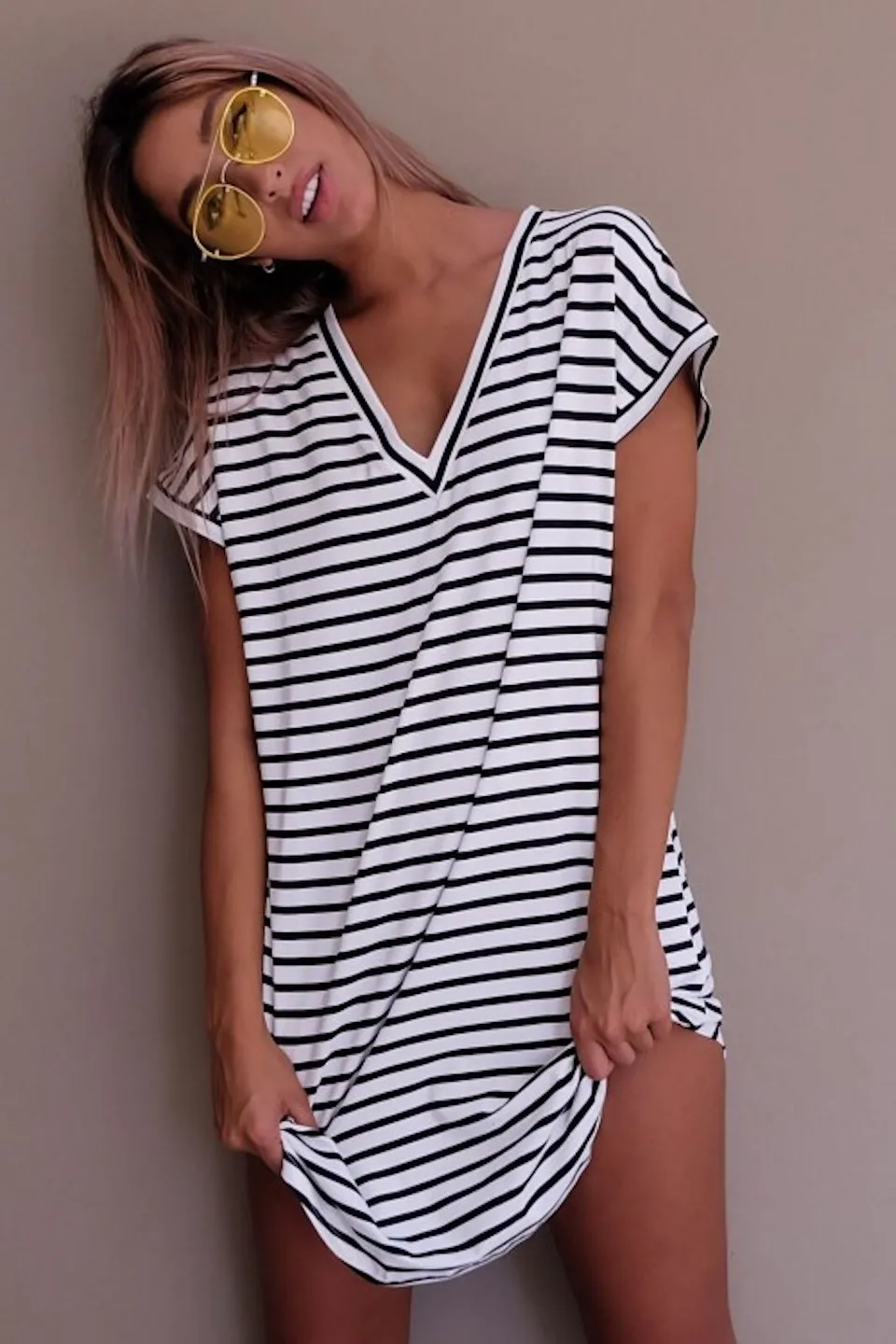 Womens longline tshirt 32