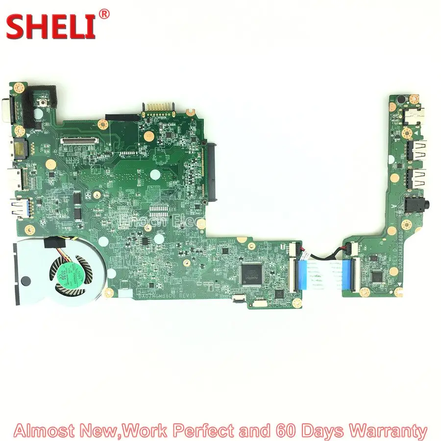 MOUGOL NBSGP11004 NB. SGP11.004 материнская плата для ноутбука acer Aspire One 725 V5 121 DA0ZHGMB6D0 с дочерней