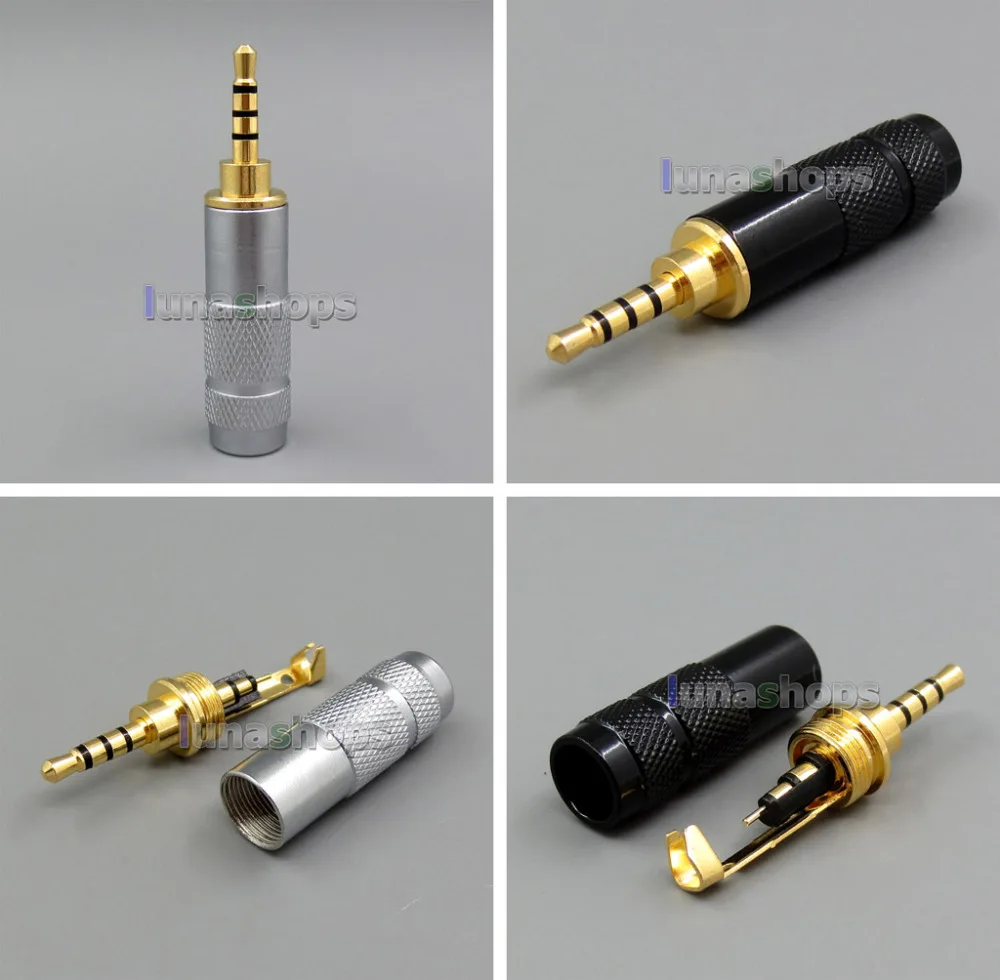 2.5 мм 4 полюса Гррп штекер DIY адаптер для Astell & Kern AK240 AK120 AK100i II LN005364|adapter plug| |