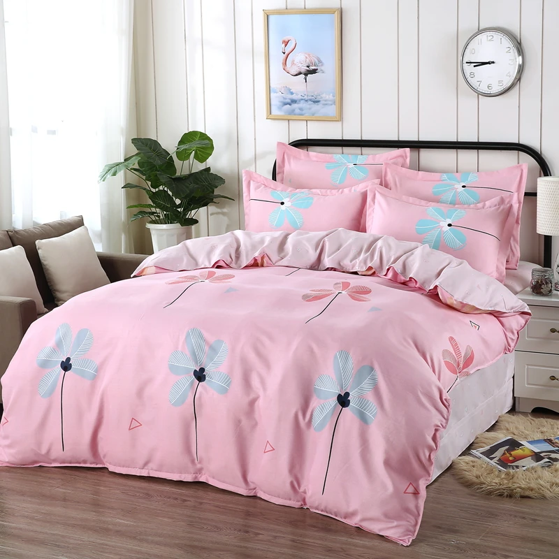 

Fanaijia 3d flower bedding sets duvet cover with Pillowcase bed sheet Bedspread 3/4 pcs Bed linen bed set comforter set