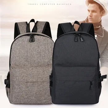 

men's bag Business Laptop Casual Backpack large capacity Student Bag Outdoor Travel Backpack With USB mochila hombre