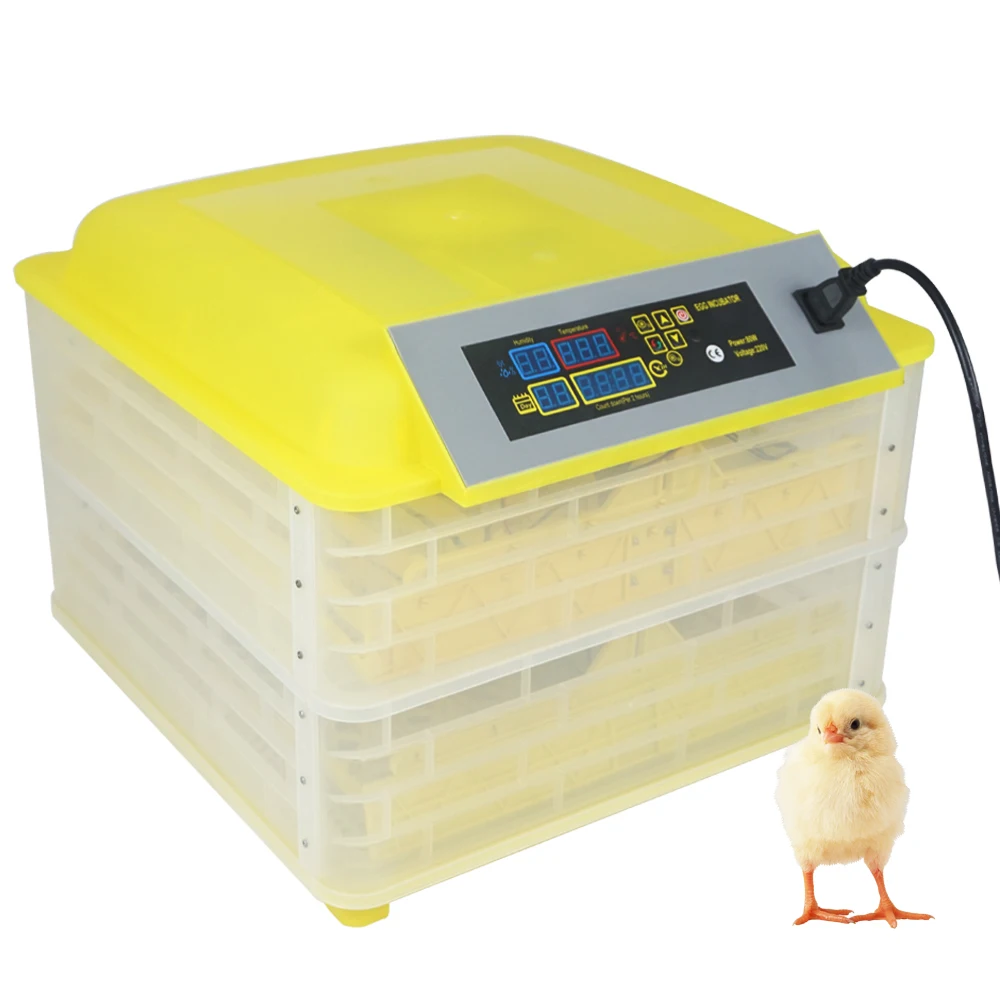 

Newest Best 96 Egg Incubator Large Capacity Digital Automatic Temperature Control Poultry Hatchery Machine Hatcher Hot Sale