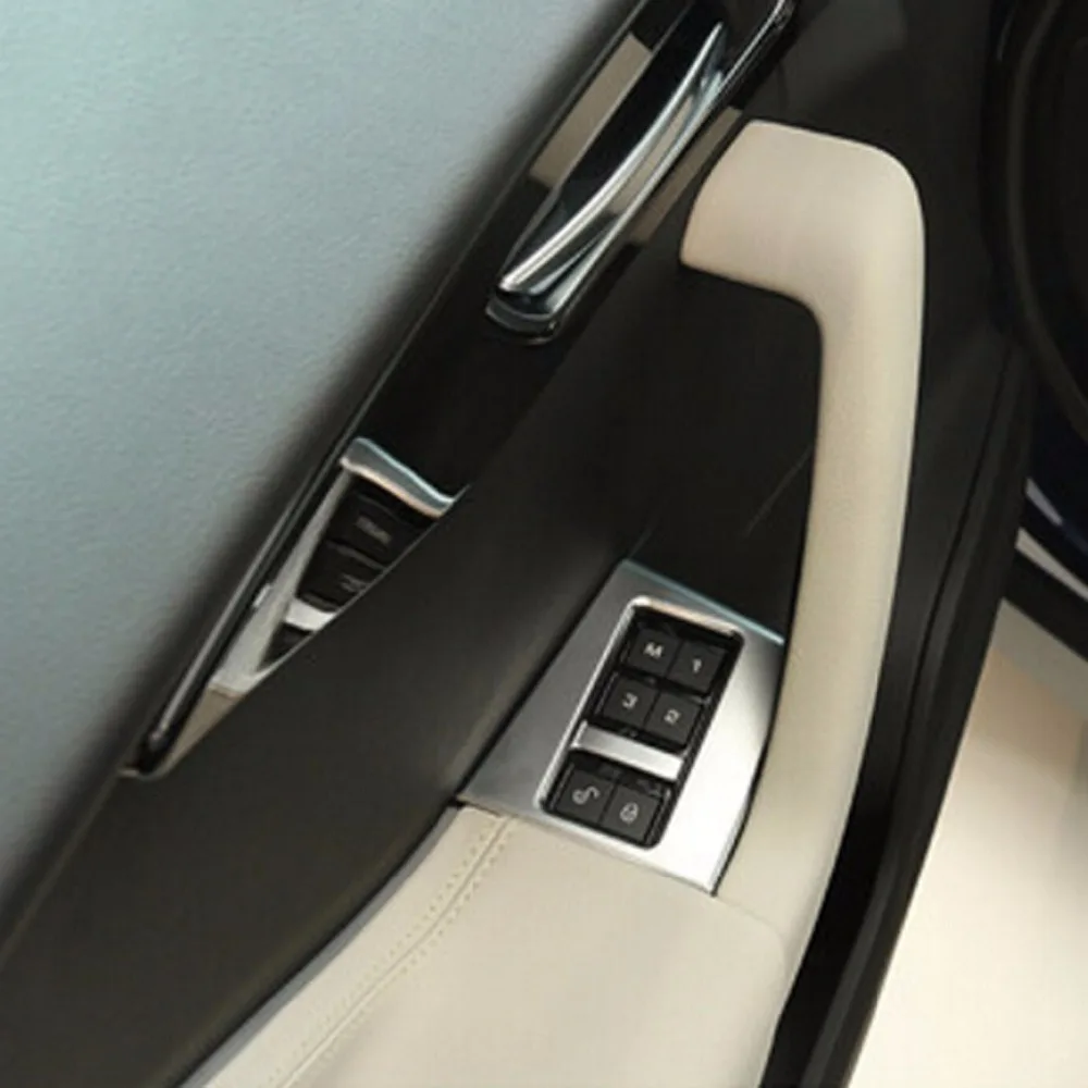Door handles armrest Memory lock covers storage compartment magic box sticker decorative trim for Jaguar XE Interior Accessories Door handles armrest Memory lock covers storage compartment magic box sticker decorative trim for Jaguar XE Interior Accessories