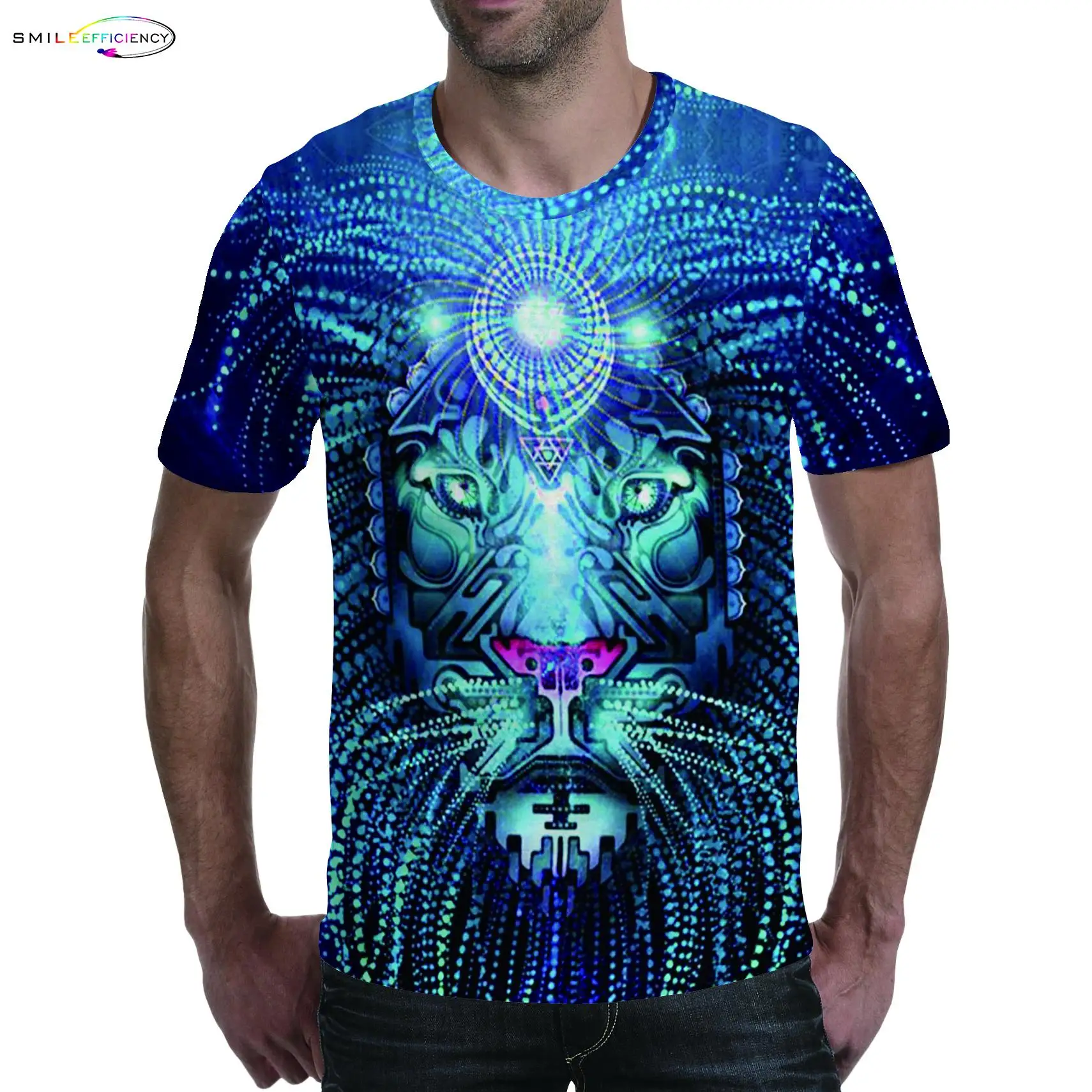 2019 Brand T-shirt Men Animal Lion 3d Funny T Shirts Mens Clothing Casual tshirt  Custom 3D Shirt