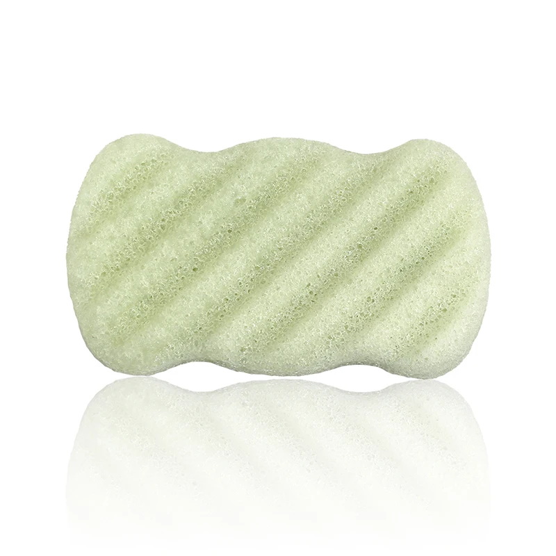 Губка для умывания Konjac натуральная губка лица Очищающая очищающая губки| |