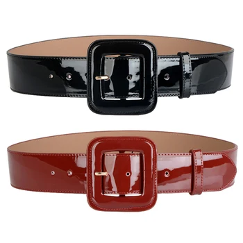 

12PCS/LOT SINGYOU New High Quality Genuine Leather Belt for Women Pin Buckle Designer Fashion Decoration Belt Femme Wide Belt