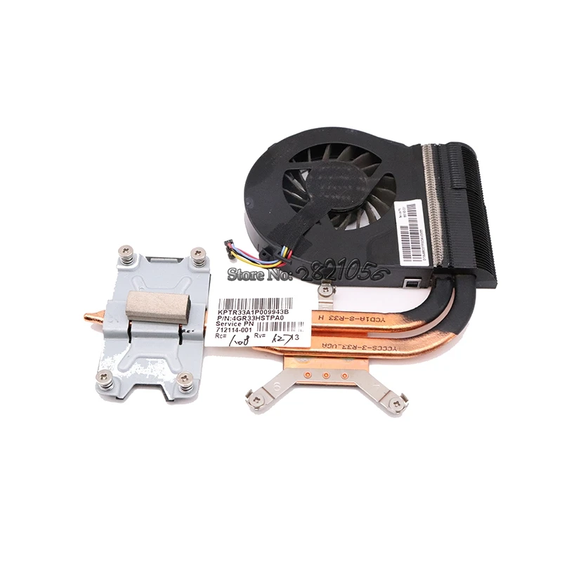 

712114-001 For HP Pavilion g4 g4-2000 g6-2000 Laptop coolin fan heatsink CPU onboard for 710874-001 laptop motherboard USE!