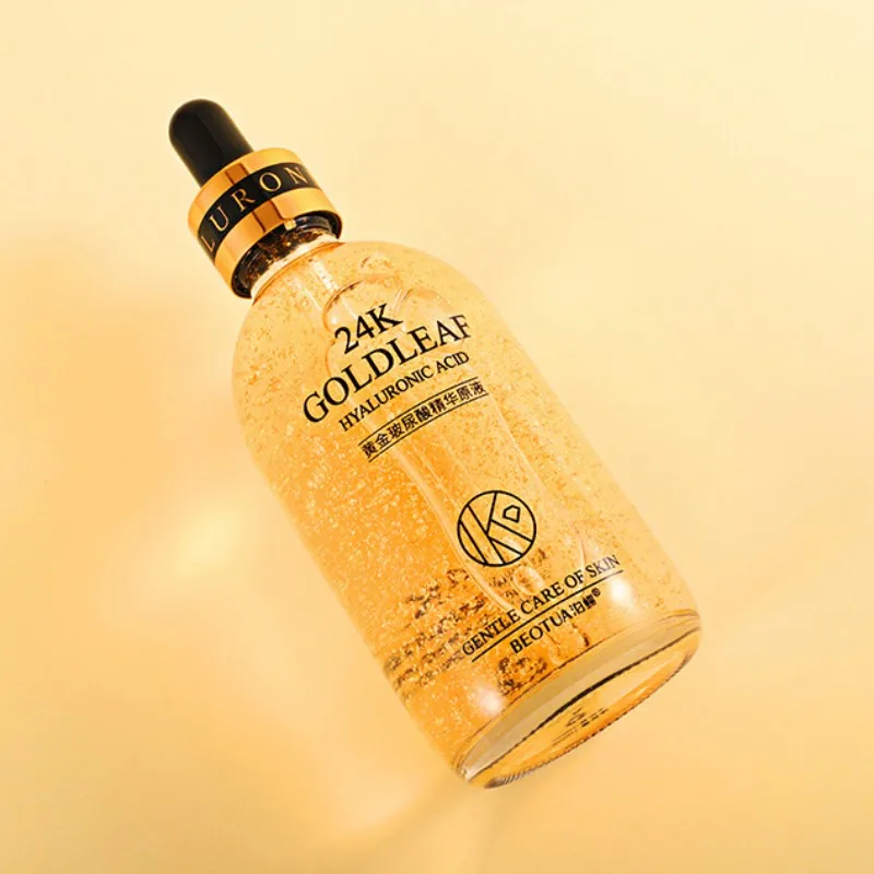 24 K Gold Essence дневной крем против морщин уход за лицом Антивозрастная коллагеновая отбеливающая увлажняющий с гиалуроновой кислотой Ance уход