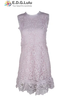 

mini dress chic sexy casual beach party elegant short pink sundress sleeveless lace sweet lovely streetwear 2018 summer women