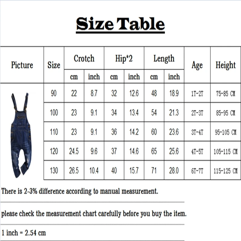 Baby Boys and childrens overalls jeans Pants clothes In the spring and autumn Stylish and simple Ripped jeans Pure color kids jeans Clothing (1)