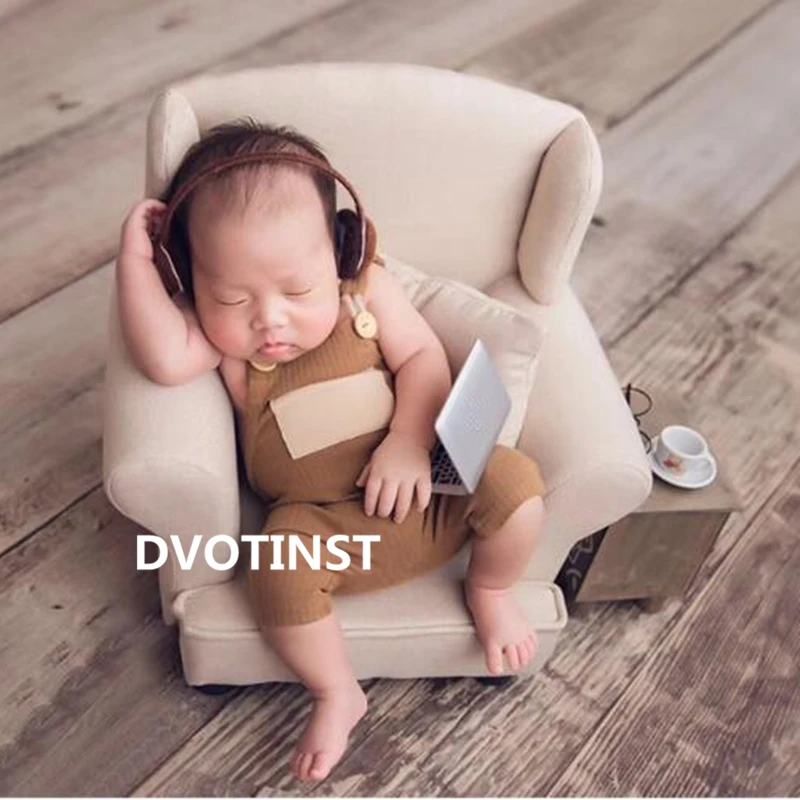 

Dvotinst Newborn Photography Props for Baby Mini Laptop Computer Mirror Props Props Bebe Studio Shoots Photo Prop Accessories