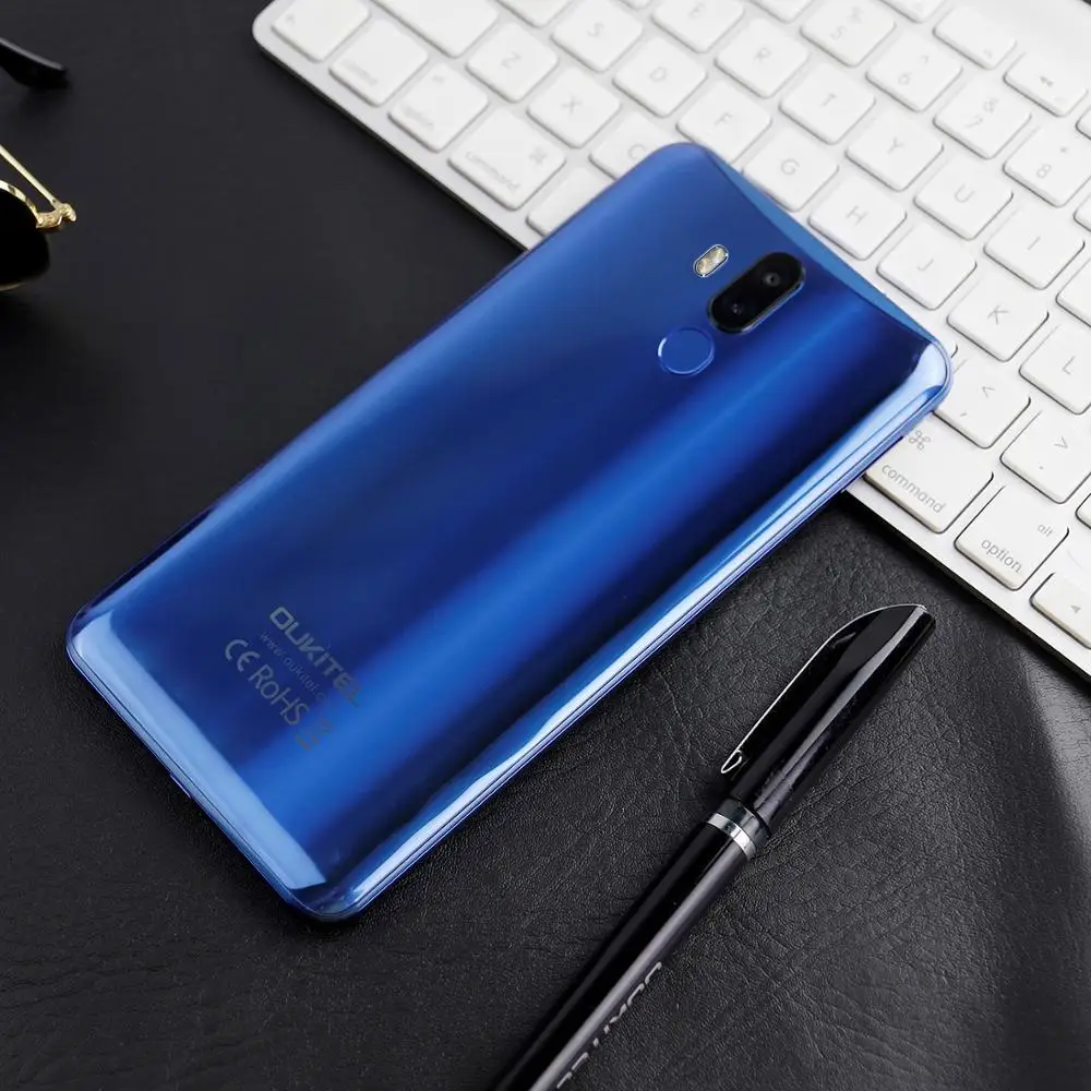 Мобильный телефон OUKITEL K9 K 9 7,1" Android 9,0, 4 ГБ, 64 ГБ, MT6765, смартфон, 6000 мА/ч, 5 В/6A, Восьмиядерный, OTG, Face ID, 8 МП/16 МП