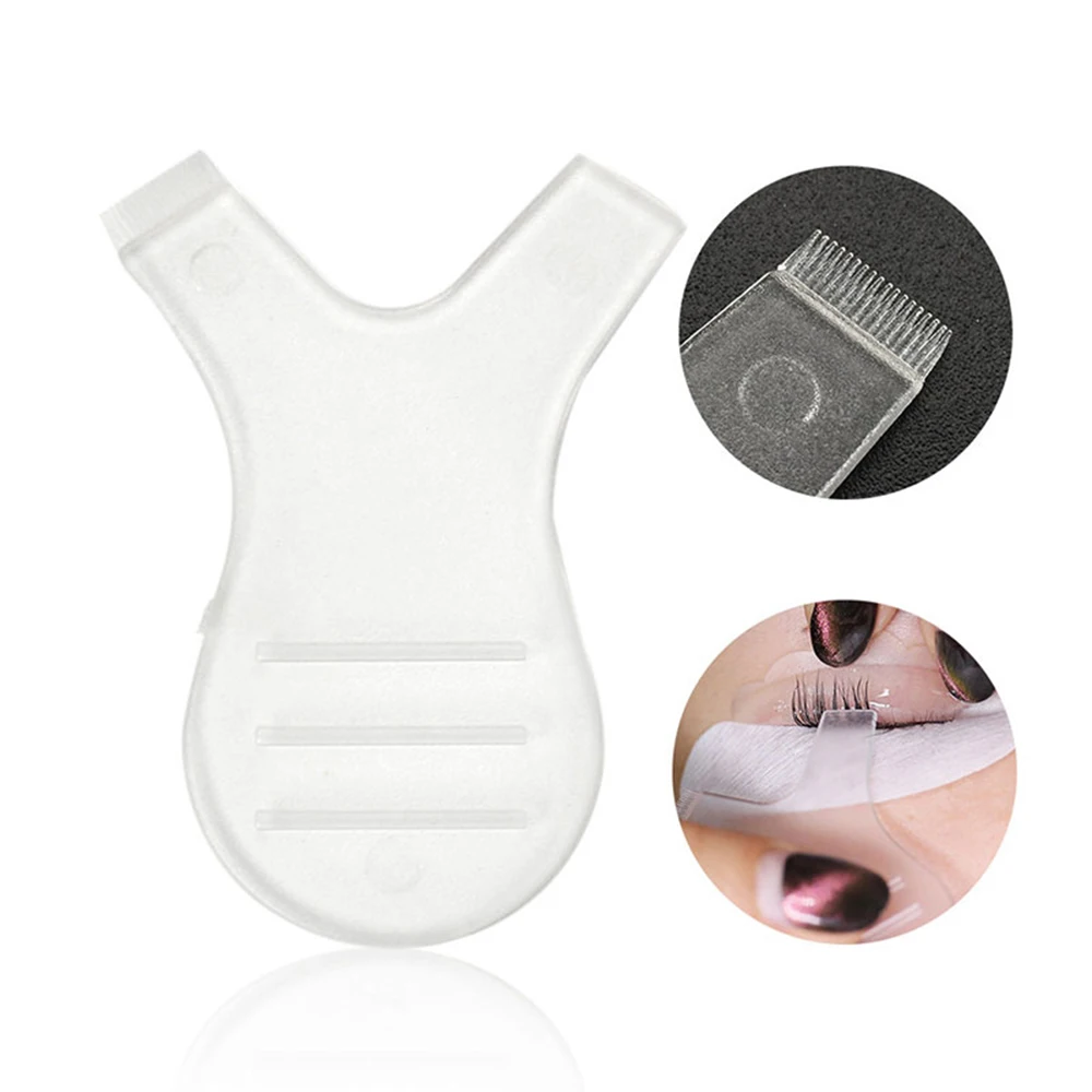 3Pcs Transparent Silicone Eyelashes Lift Lifting Curler Eye Lash Extension Graft Brush Tool