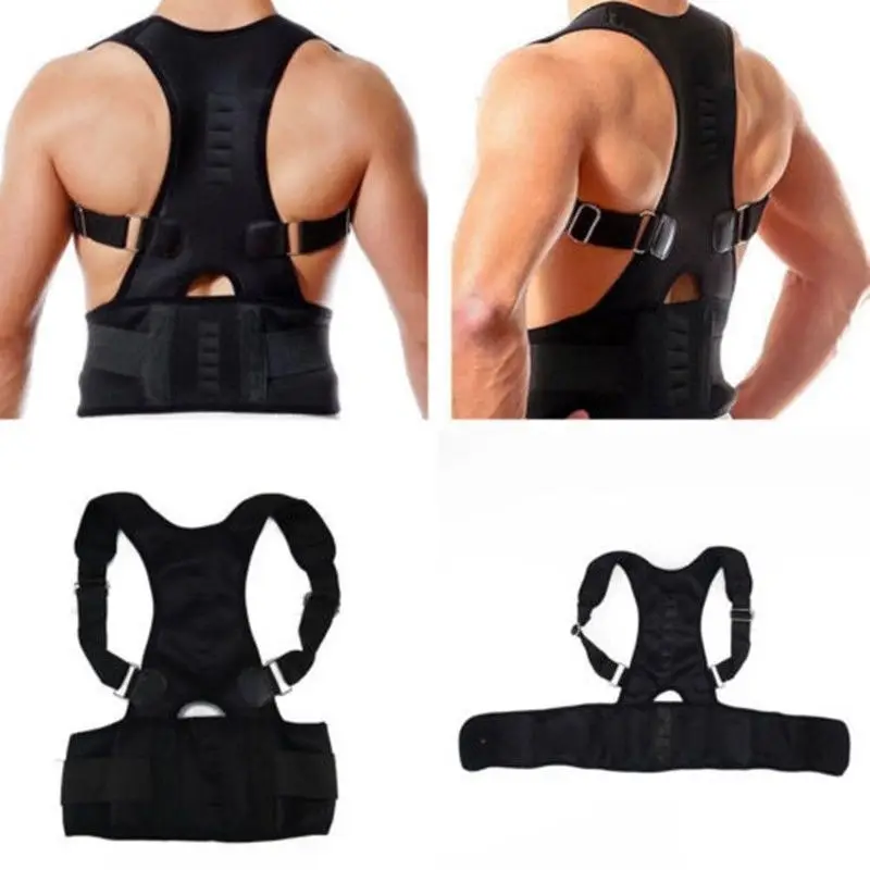 Ортопедический Поясничный пояс для поддержки спины, поддерживающий плечо, поддерживающий пояс, магнитотерапия для женщин и мужчин XXL B002